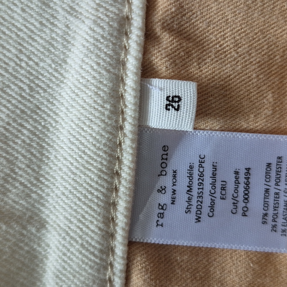 RAG & BONE  Vintage  Bermuda Shoets Sz.26 NWT - Picture 13 of 14